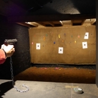 Pistol shooting range