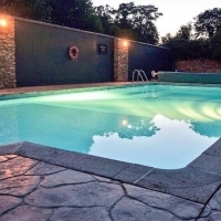 The swimming pool