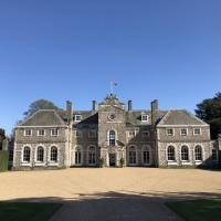 Facade of Hampshire Country House