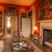 Library Hampshire Country House