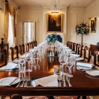 The dining room