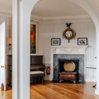 Grand interiors inside the castle