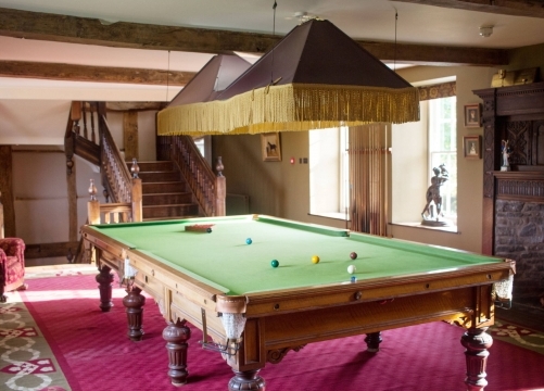 Billiard room