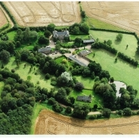 Orchard Court from above