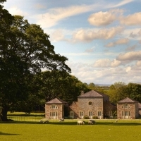 A six bedroom party house on the estate